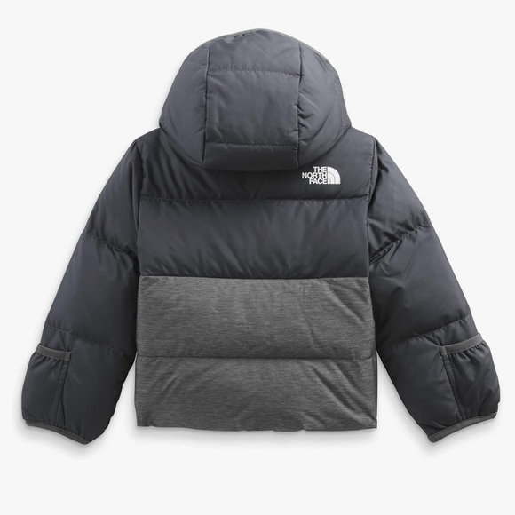 NWT The North Face Baby Boy Mount Chimbo Reversible Hooded Jacket Cozy Warm - Picture 2 of 8